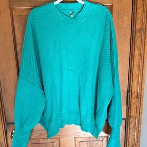 Free People Easy Street Oversized Sweater - Small